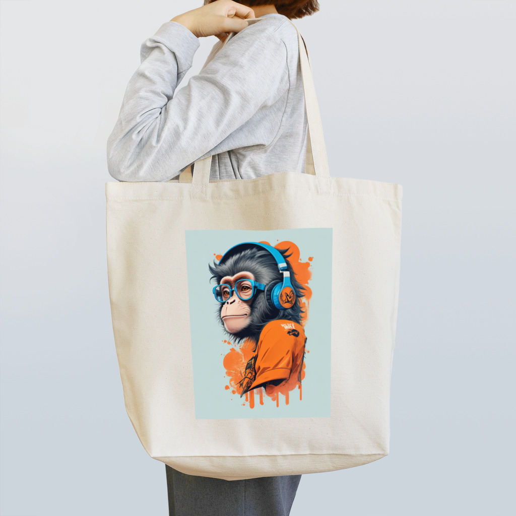 Infiniti_Dreamerのクールな猿 Tote Bag