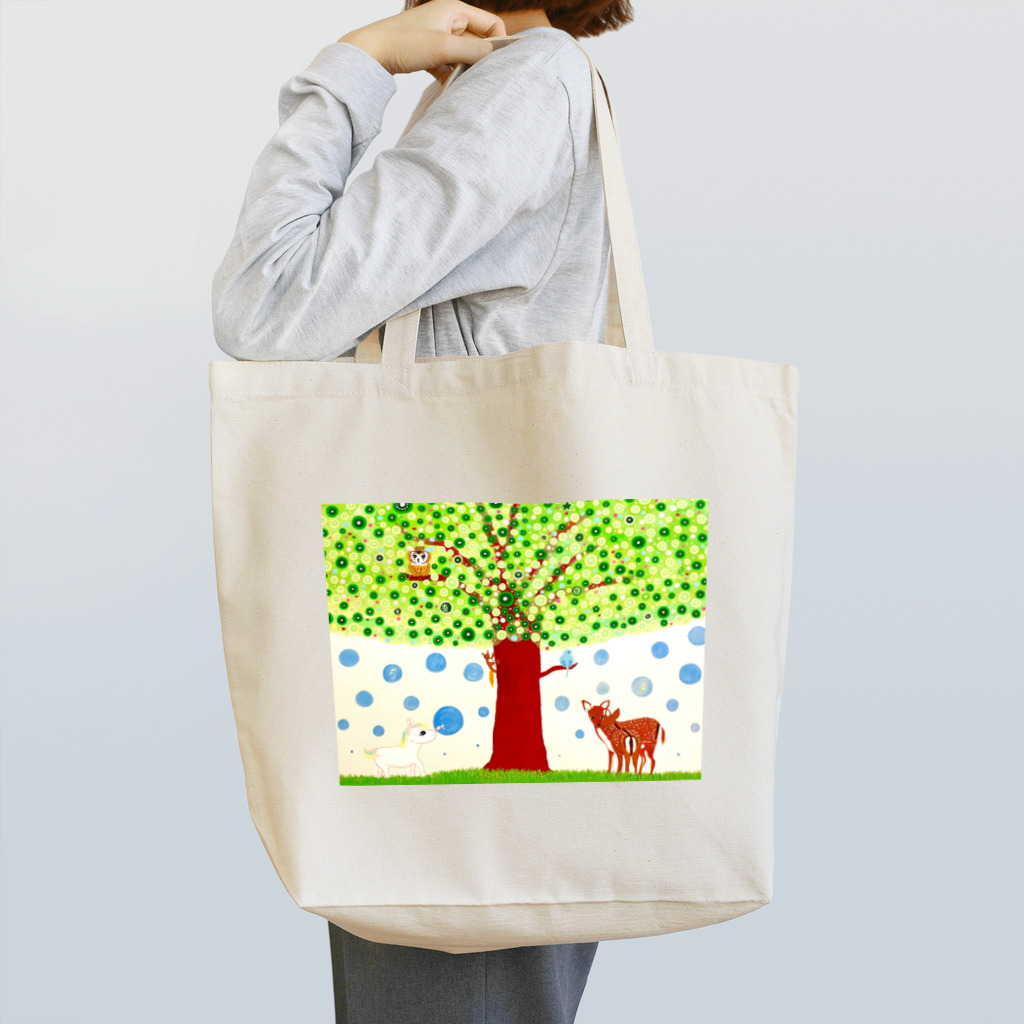 しえ*shopの希望の木　-壁紙用- Tote Bag