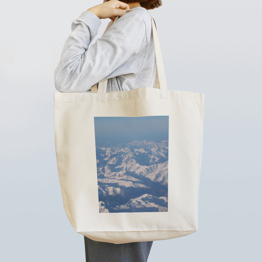 自由空間のアルプス Tote Bag