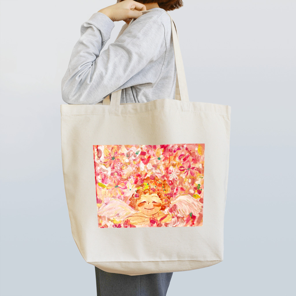 Lovearth🌍🌷の見守る天使 Tote Bag