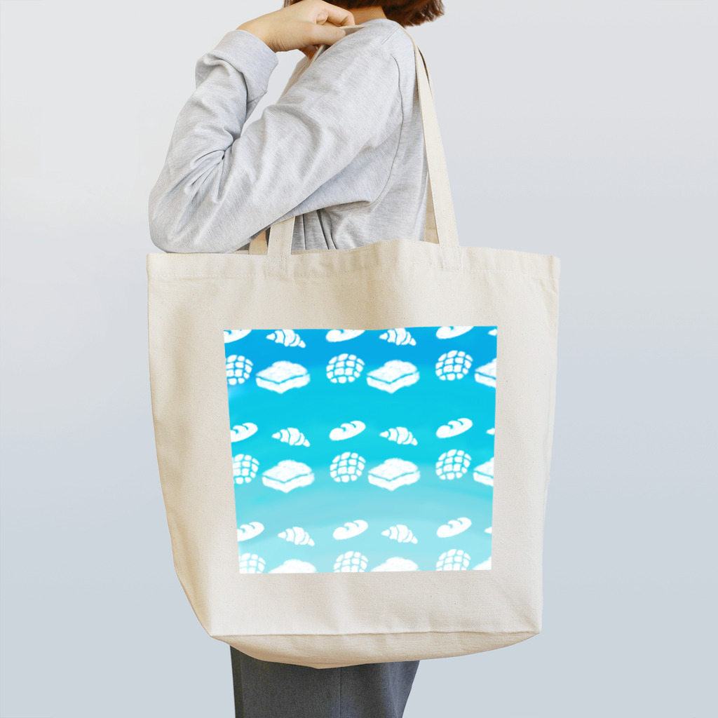 おにぎり堂の青空とパンの雲　ノーマルver. Tote Bag