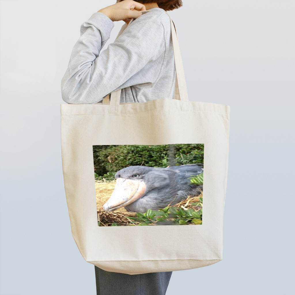 ぴすたちおのハシビロコウさん。 Tote Bag