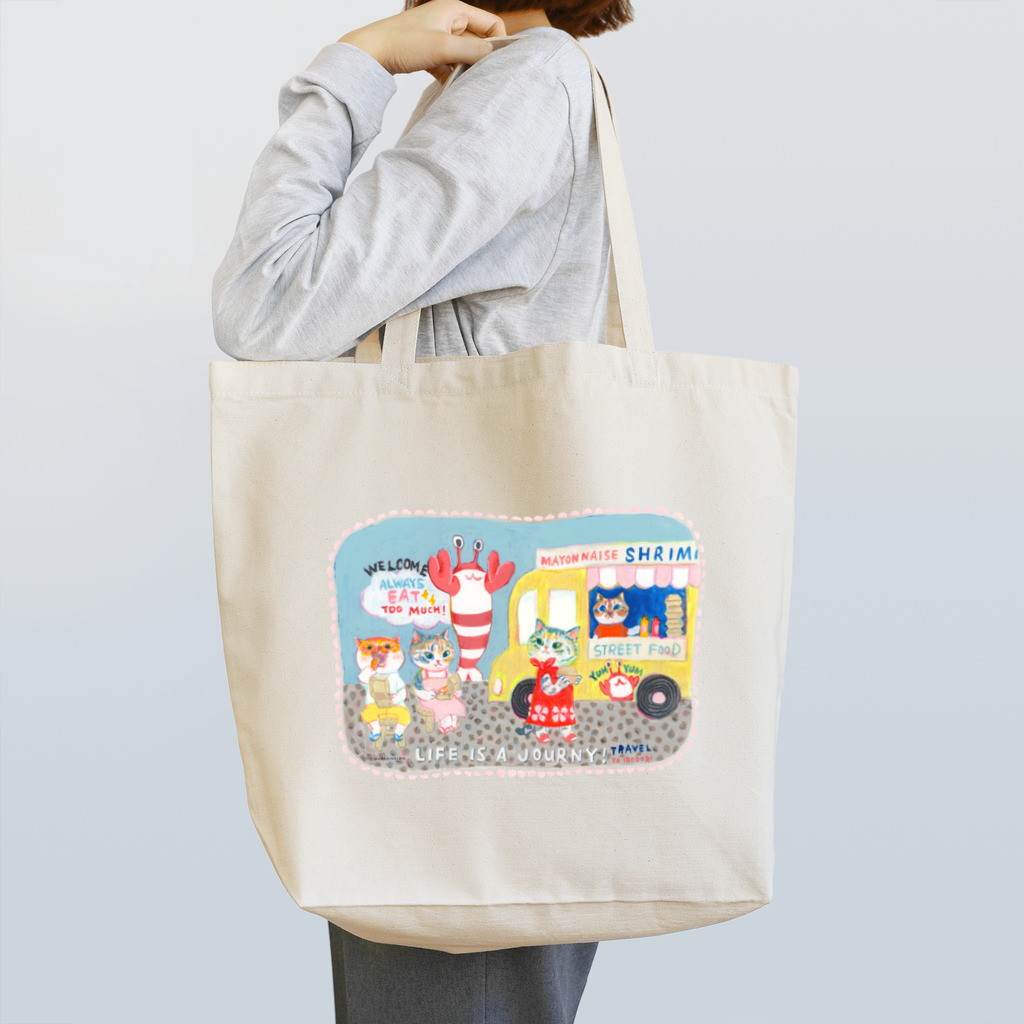 wokasinaiwoのエビマヨカー Tote Bag