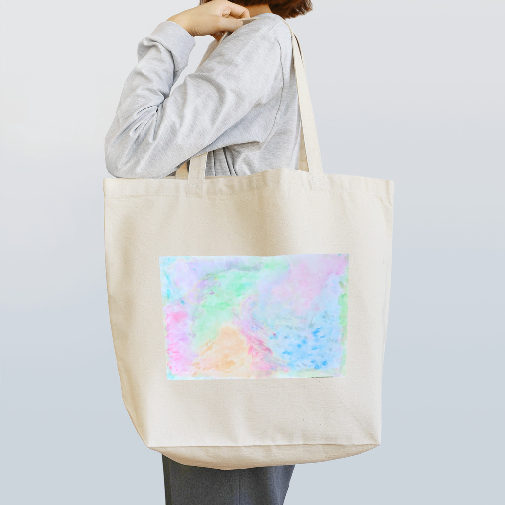 幻想世界のヴィエルジュソムニウム(虹色の輝き) Tote Bag
