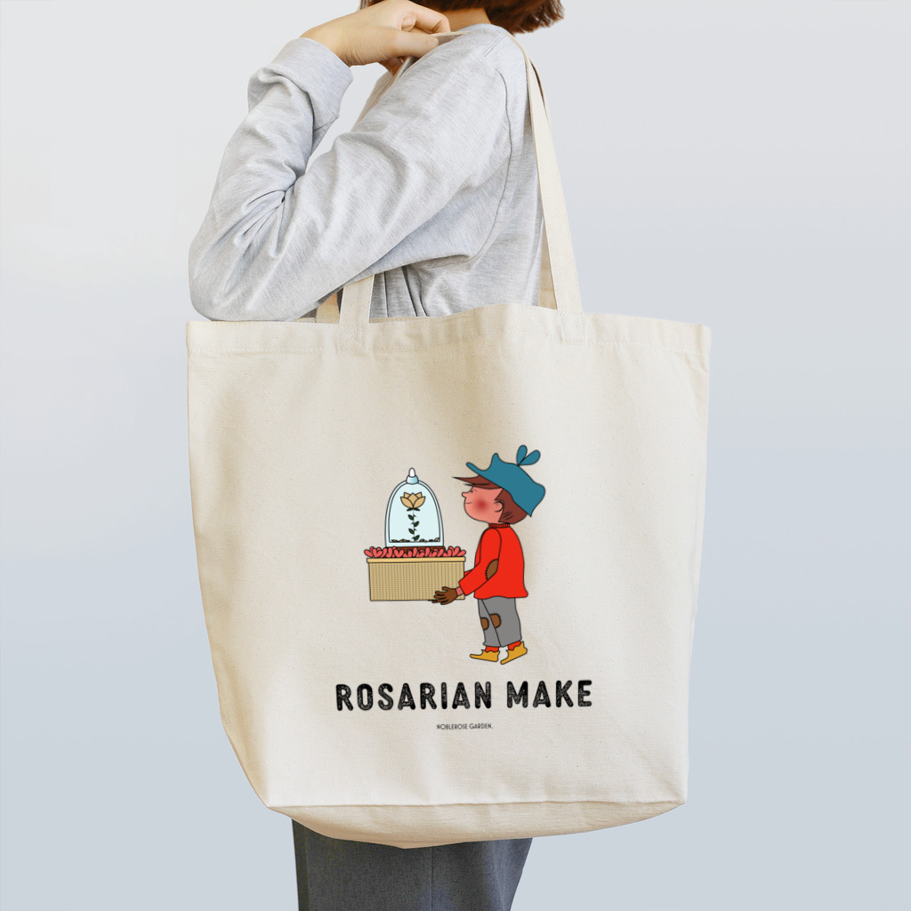 NOBLEROSEGRAFFITIのROSARIAN MAKE(ロザリアンメイク) Tote Bag