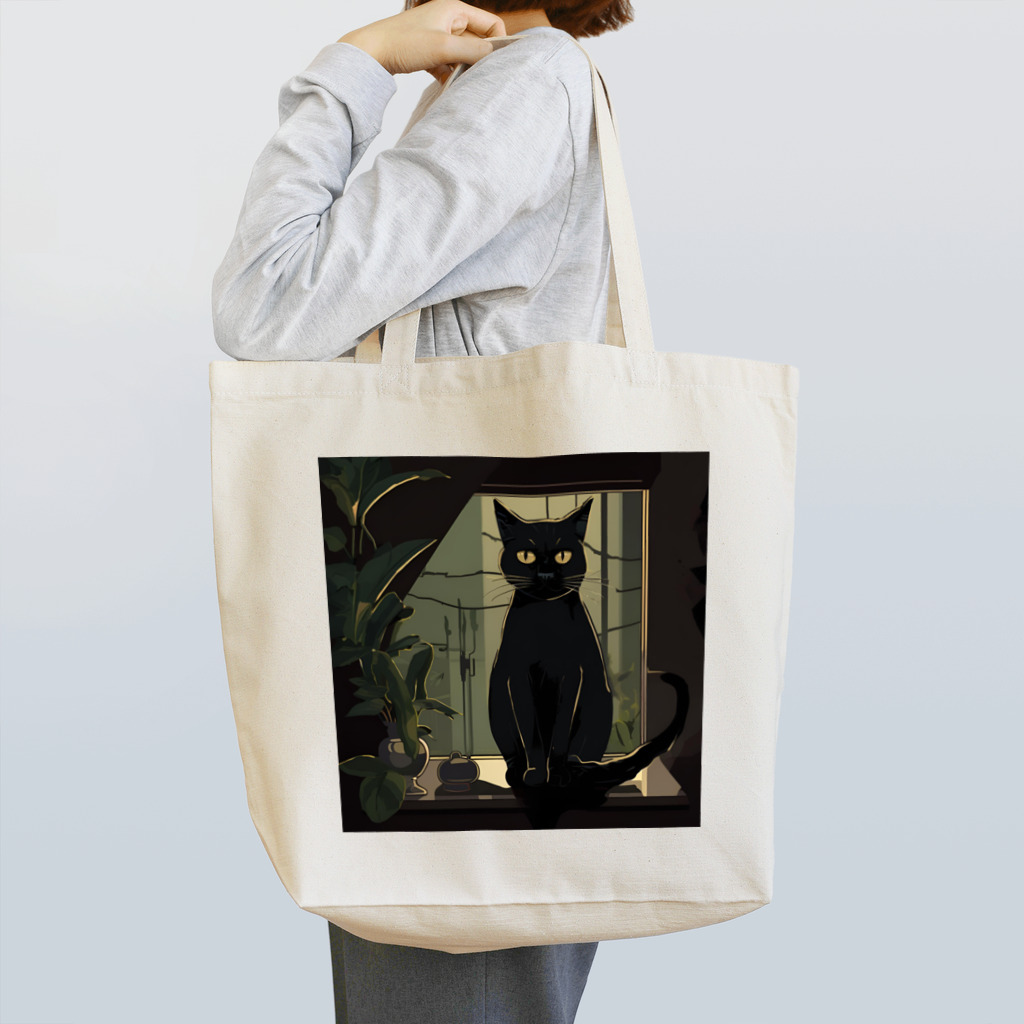 8890の黒猫 Tote Bag