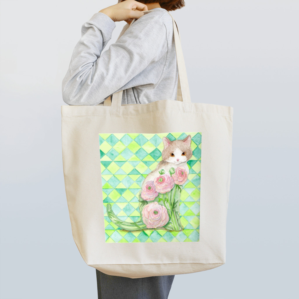 catanorynecoのラニャンキュラス -アンティーヴ- Tote Bag