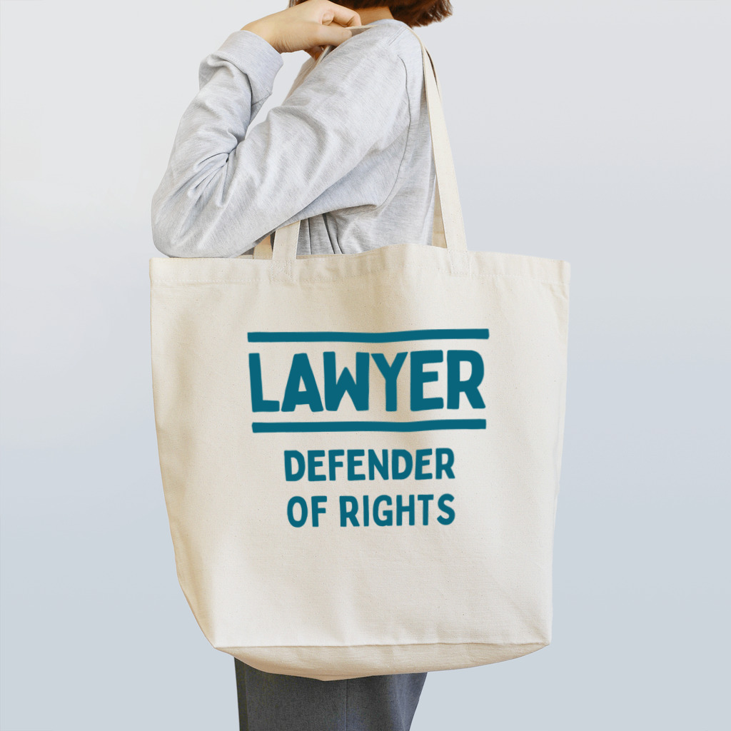 chataro123の弁護士(Lawyer: Defender of Rights) トートバッグ