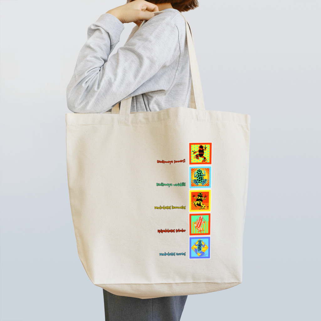 ツレヅレ草のヤドクガエル Tote Bag