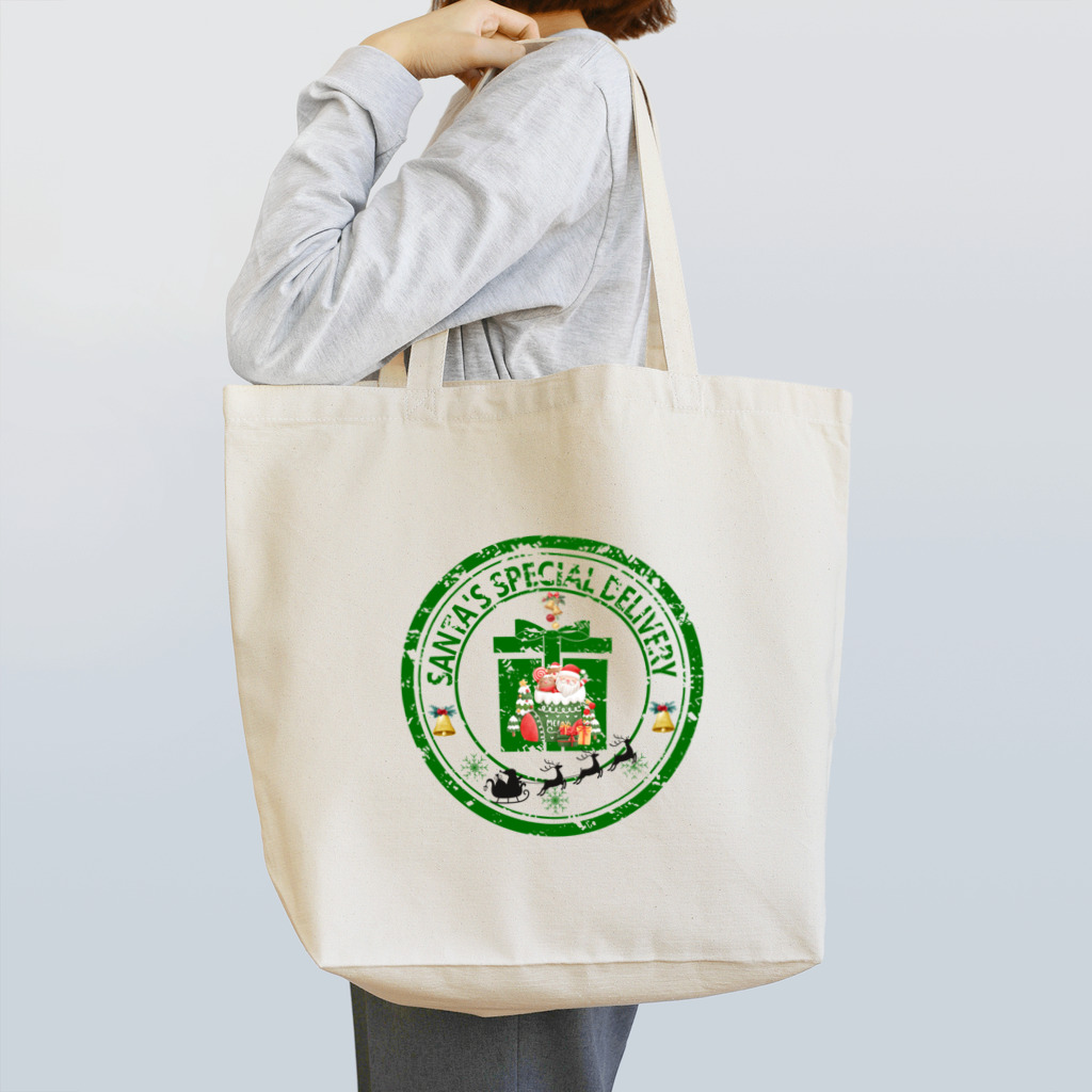 CyberArmadilloのサンタスペシャルデリバリー Tote Bag