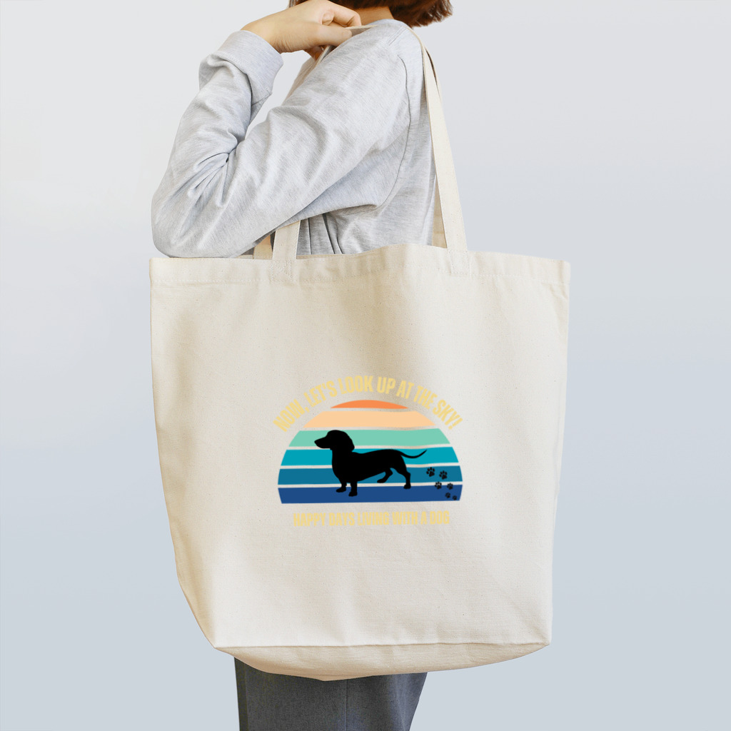 dreamy-designのわんちゃん　ダックスフンド Tote Bag