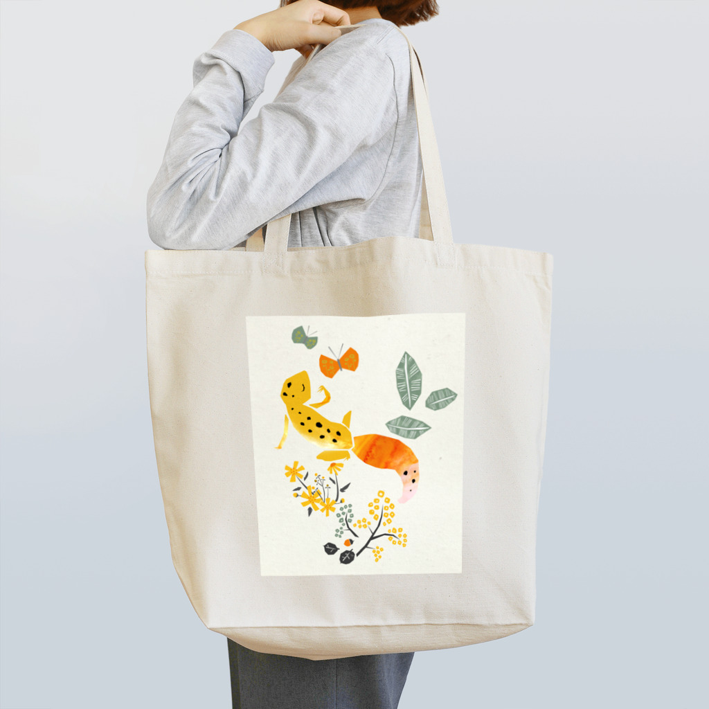 うさみ あやかのヒョウモントカゲモドキ Tote Bag