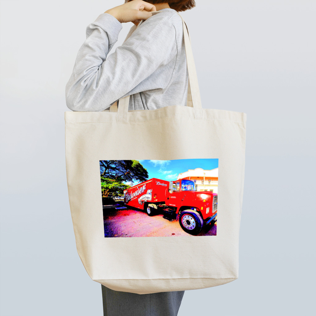 アロハスタイルハワイのハレイワ　バドワイザー（Budweiser） Tote Bag