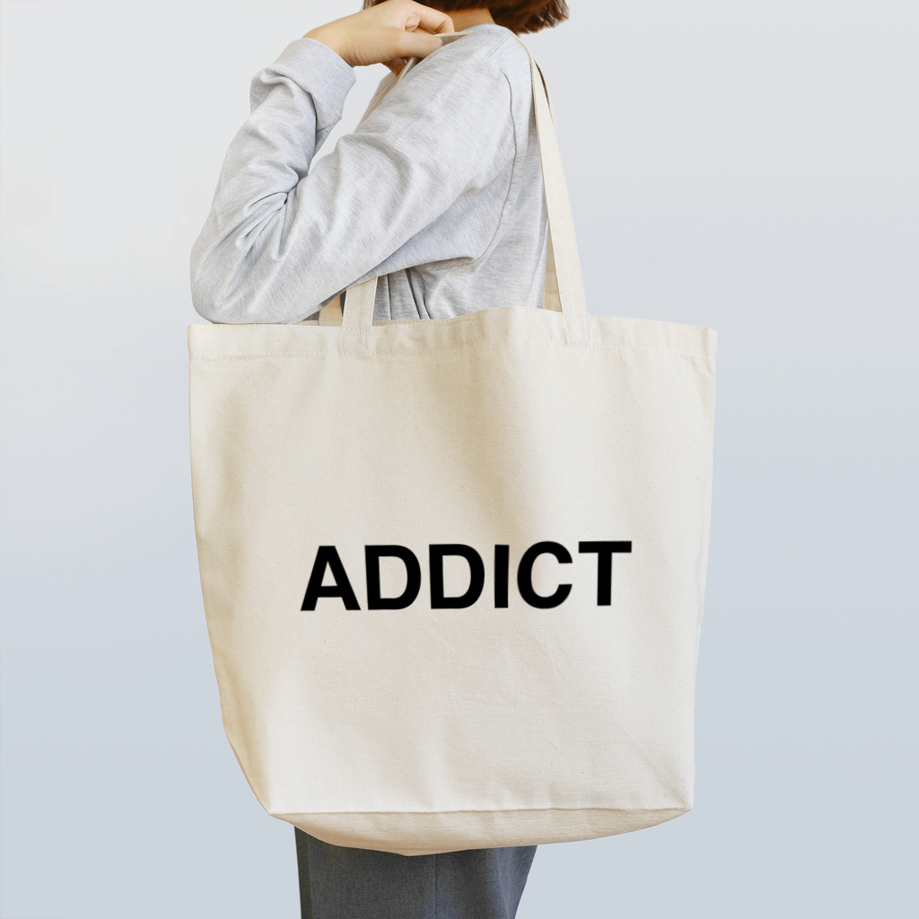 TOKYO LOGOSHOP 東京ロゴショップのADDICT-アディクト- Tote Bag