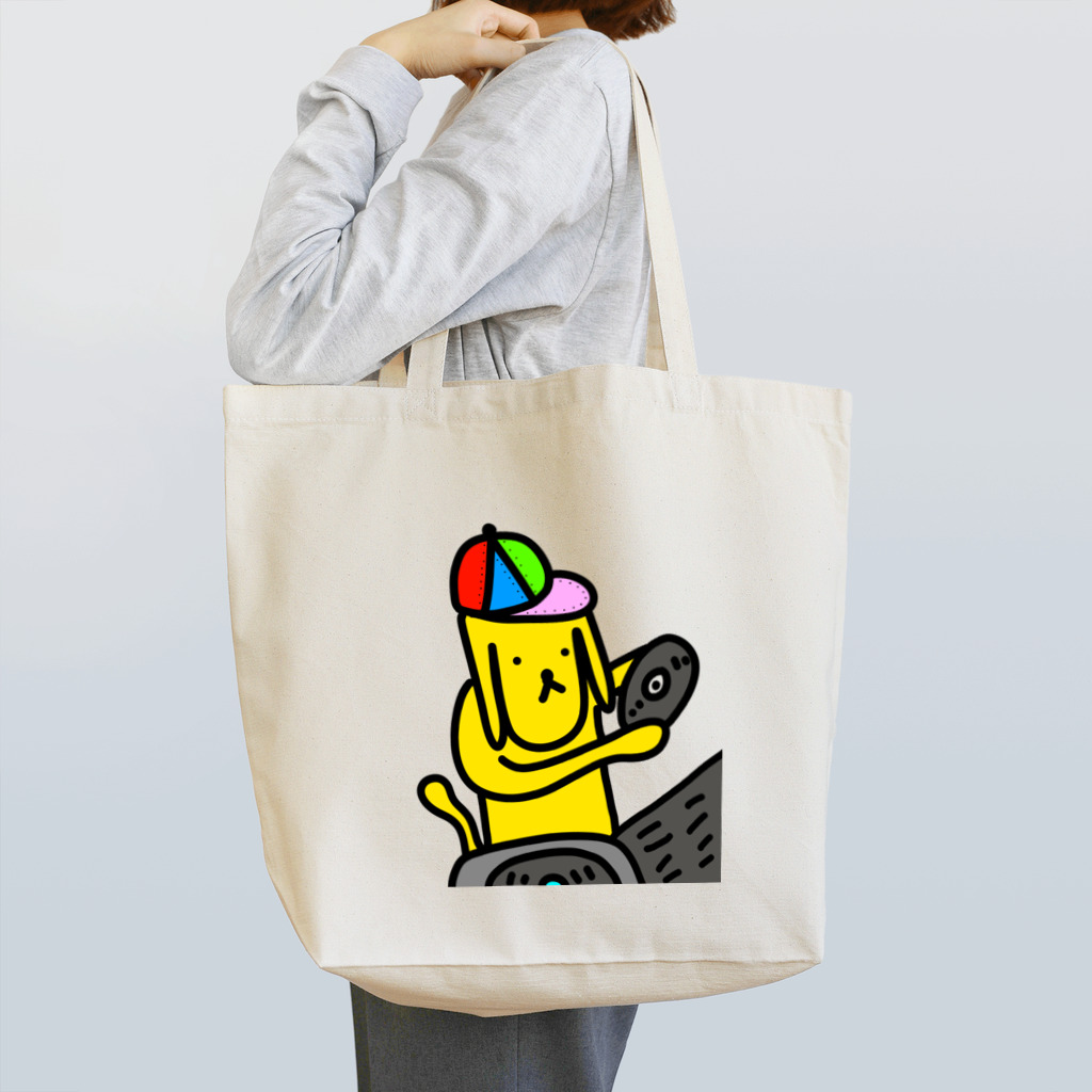 Msto_market a.k.a.ゆるゆる亭のDJ one one  Tote Bag
