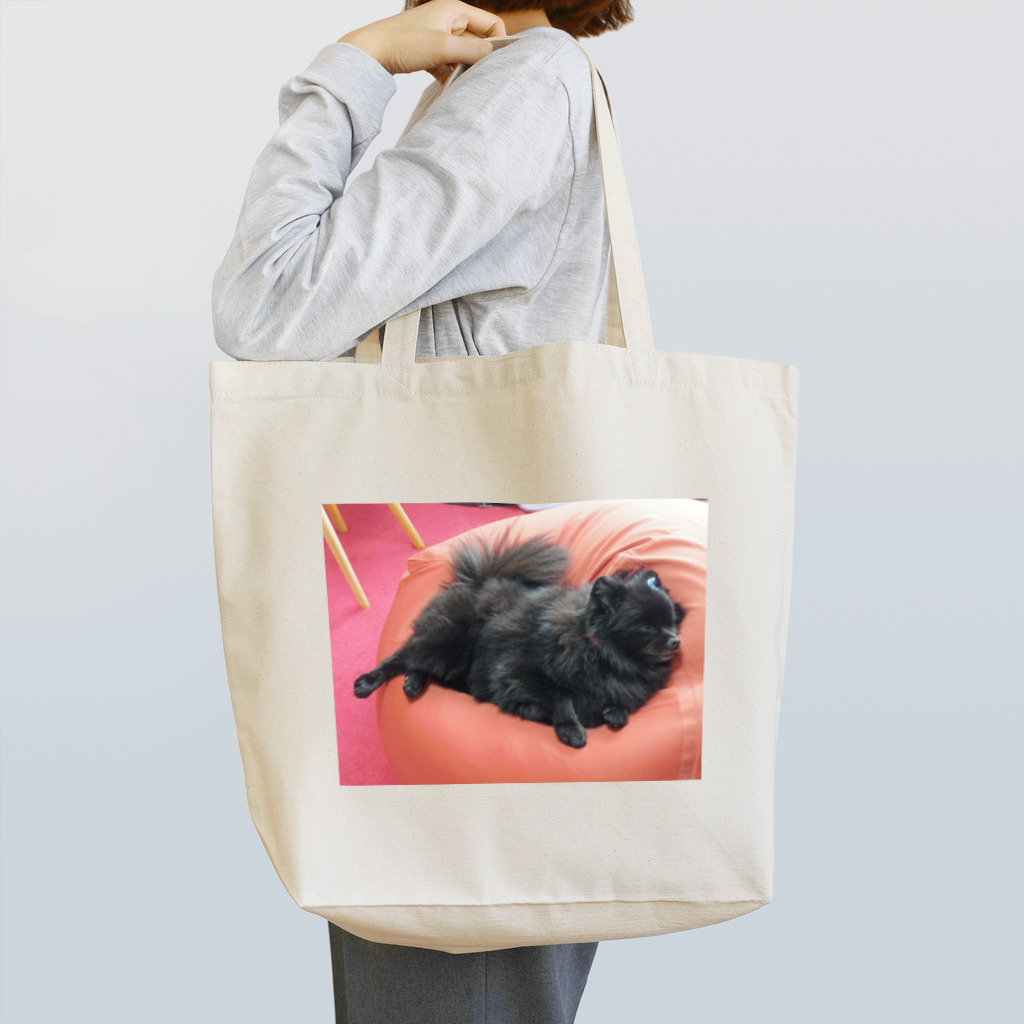 かねこまの寝る犬 Tote Bag