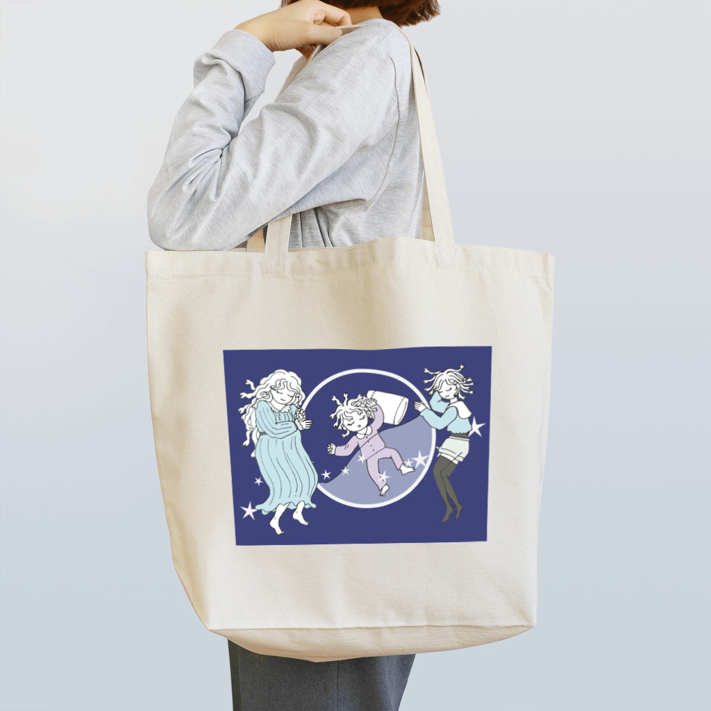 杜の魚のおやすみメデューサ Tote Bag