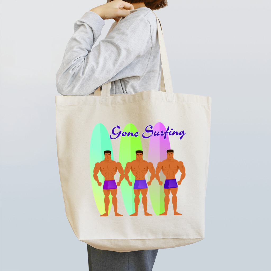 kamisolaのGone Surfing☆ Tote Bag