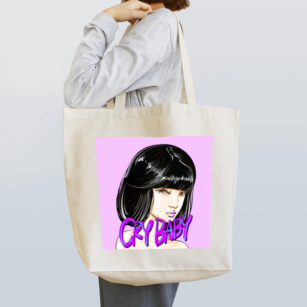 CRY BABY トートバッグ