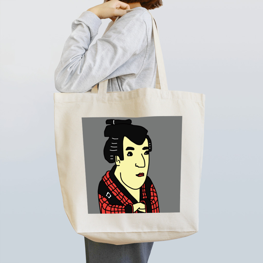 じゃぱにぃずぴぃぽぅの三代目市川八百蔵の田辺文蔵 Tote Bag