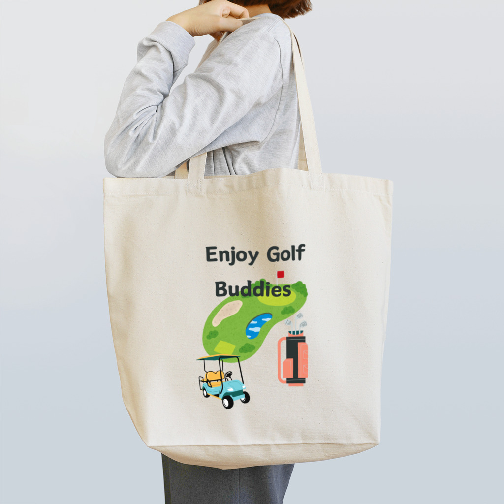 Kipのエンジョイゴルフ仲間たち Tote Bag