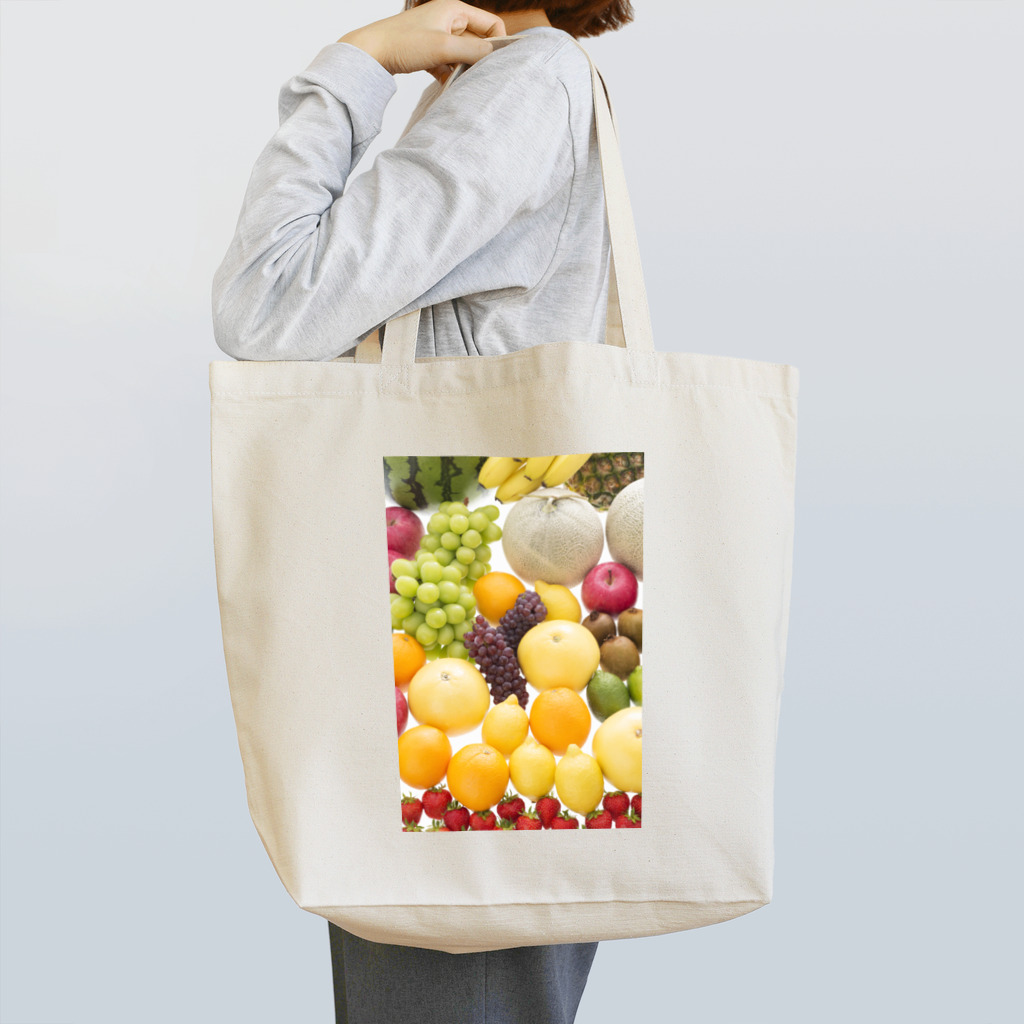 simoneのカラフルなフルーツ Tote Bag