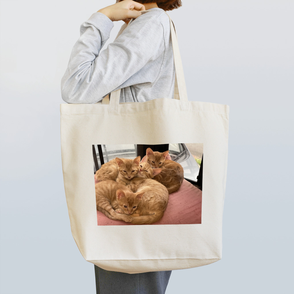 ANAROGUのチャトラ大集合 Tote Bag