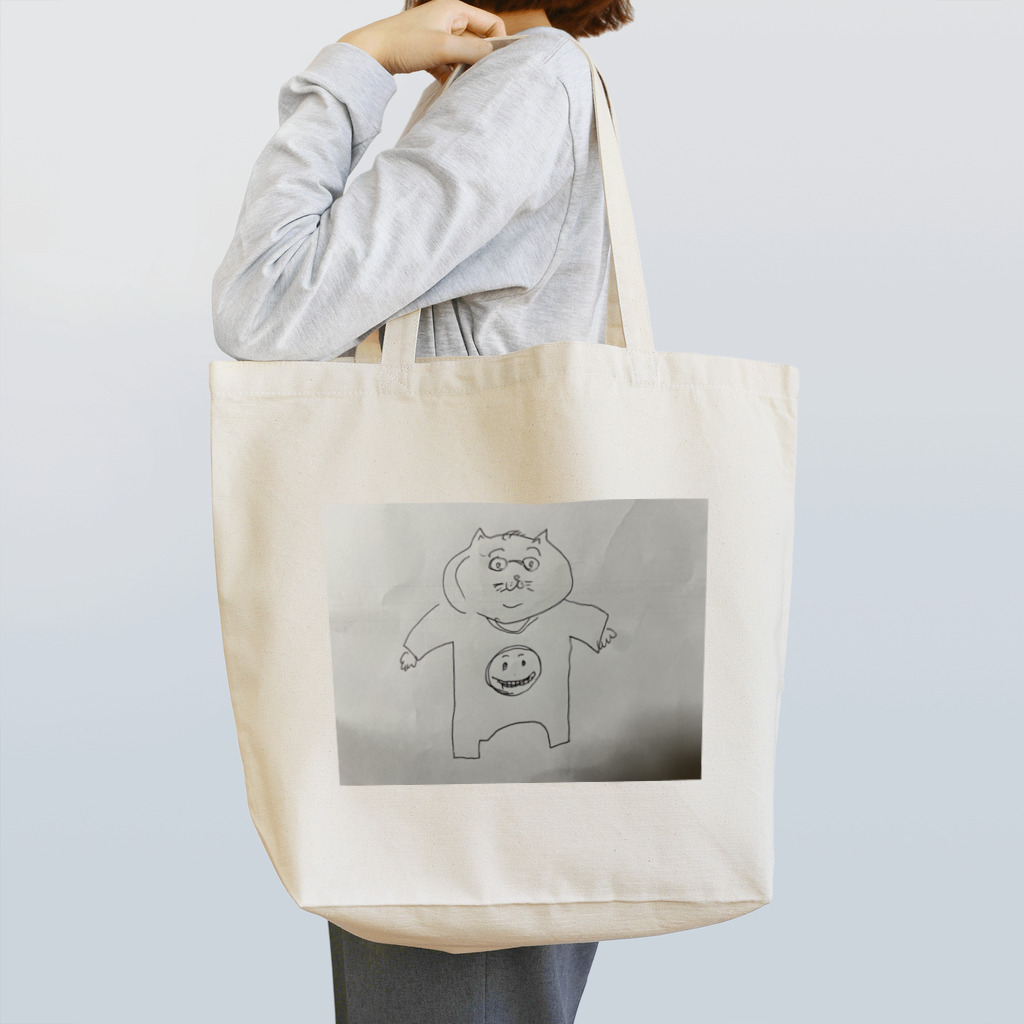 松本秀文（詩のこと以外かすり傷）のゆるゆる猫さん Tote Bag