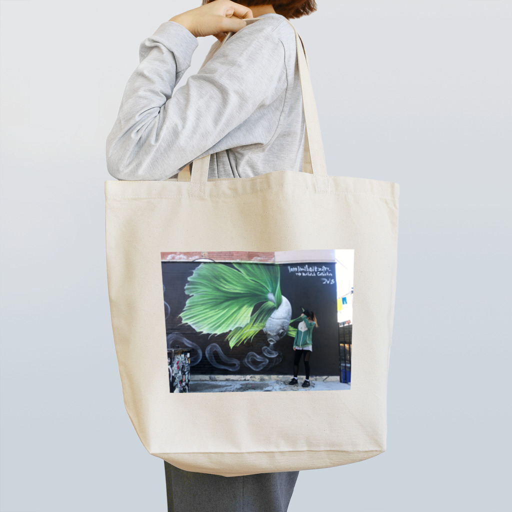 明姫子のgreenkingyo Tote Bag