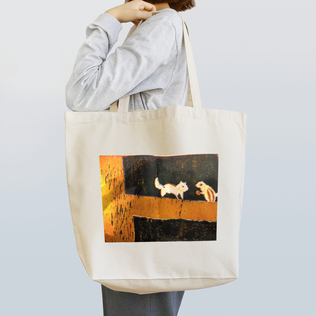 moka！！！のリスのおしゃべり Tote Bag