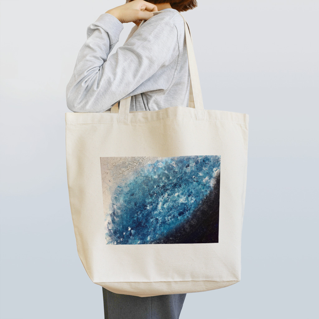 bluebird のswirlcolorいつかの風景 Tote Bag