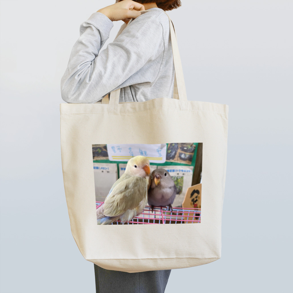 ぴいのザック&バイオレットのキメ顔 Tote Bag