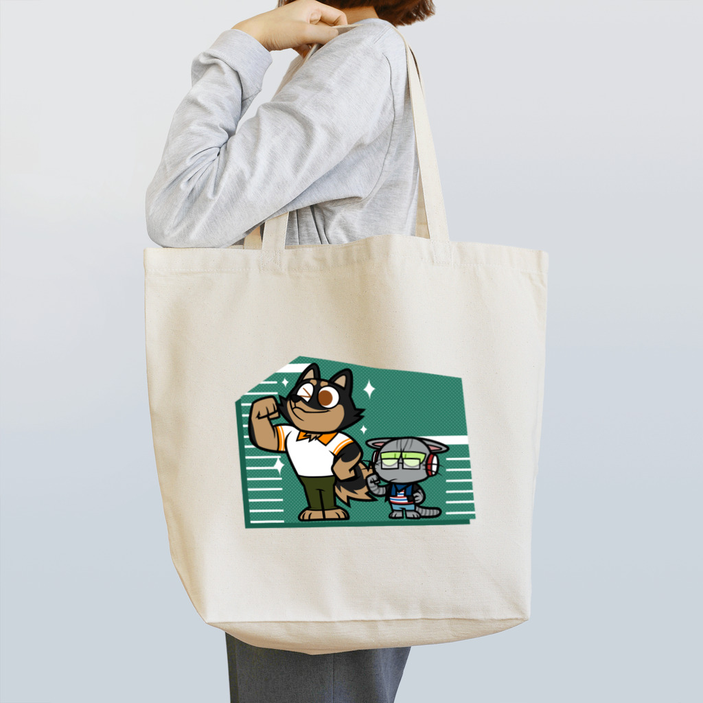 WORLD APART!のクロシバとサバトラ Tote Bag