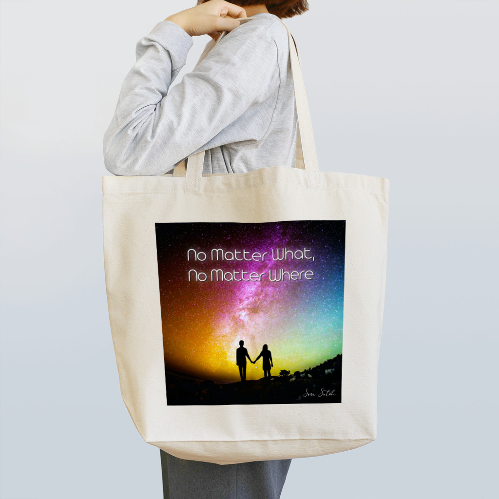 SoraSatohのNo Matter What, No Matter Where - Sora Satoh Tote Bag