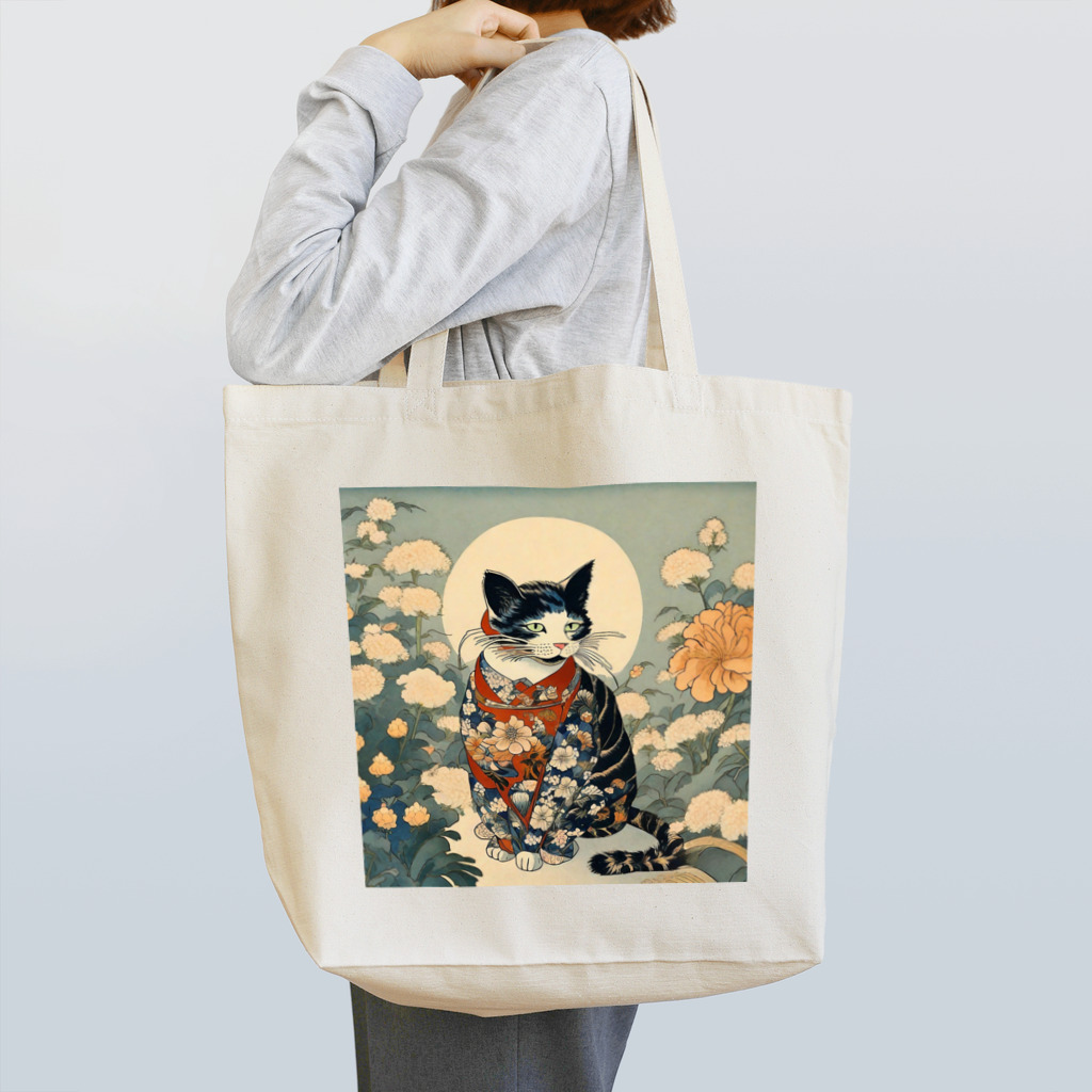NECOSUIの花魅猫 Tote Bag