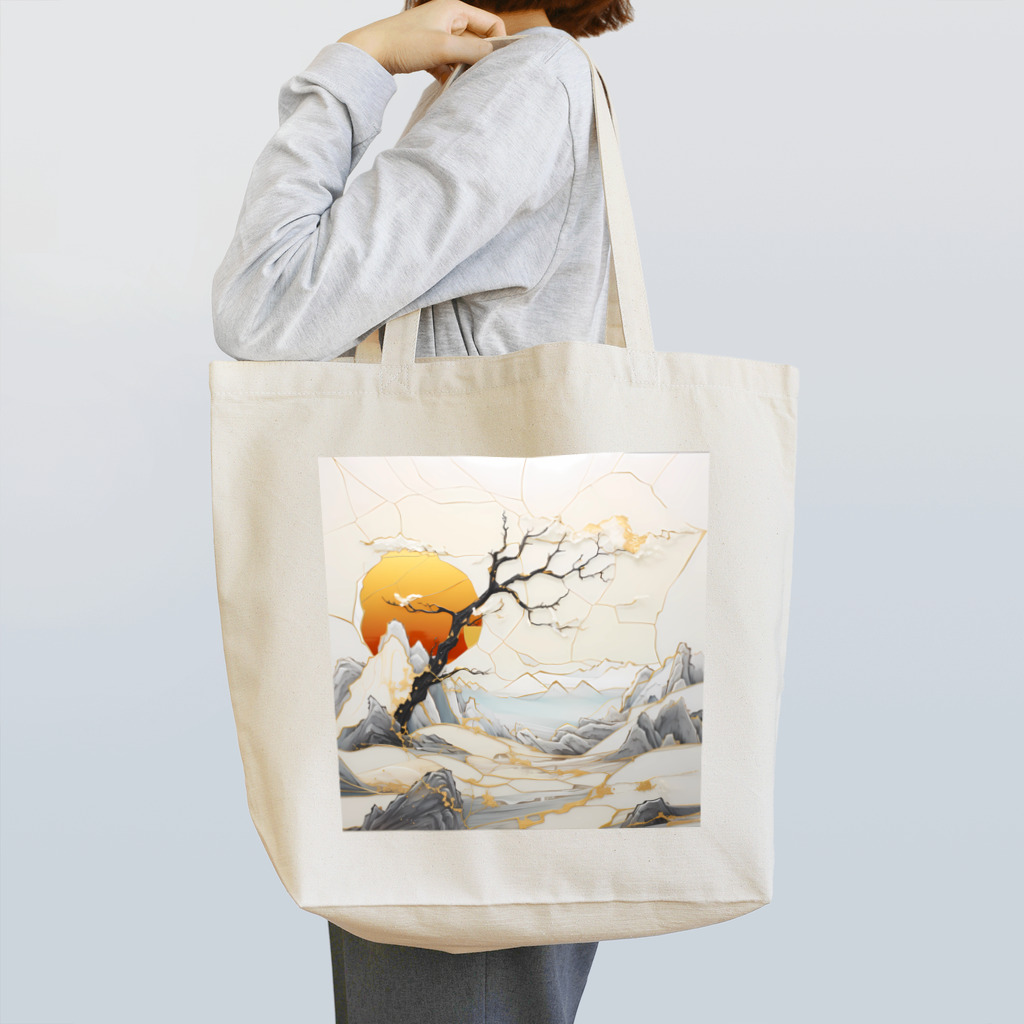 自然たいの金継ぎ；木 Tote Bag