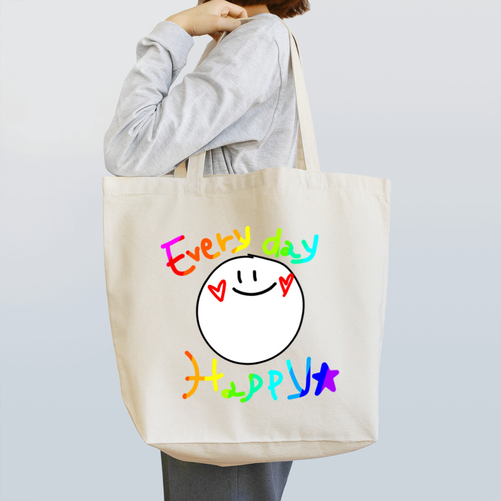 ma.ikのHappy　Smile☺ Tote Bag