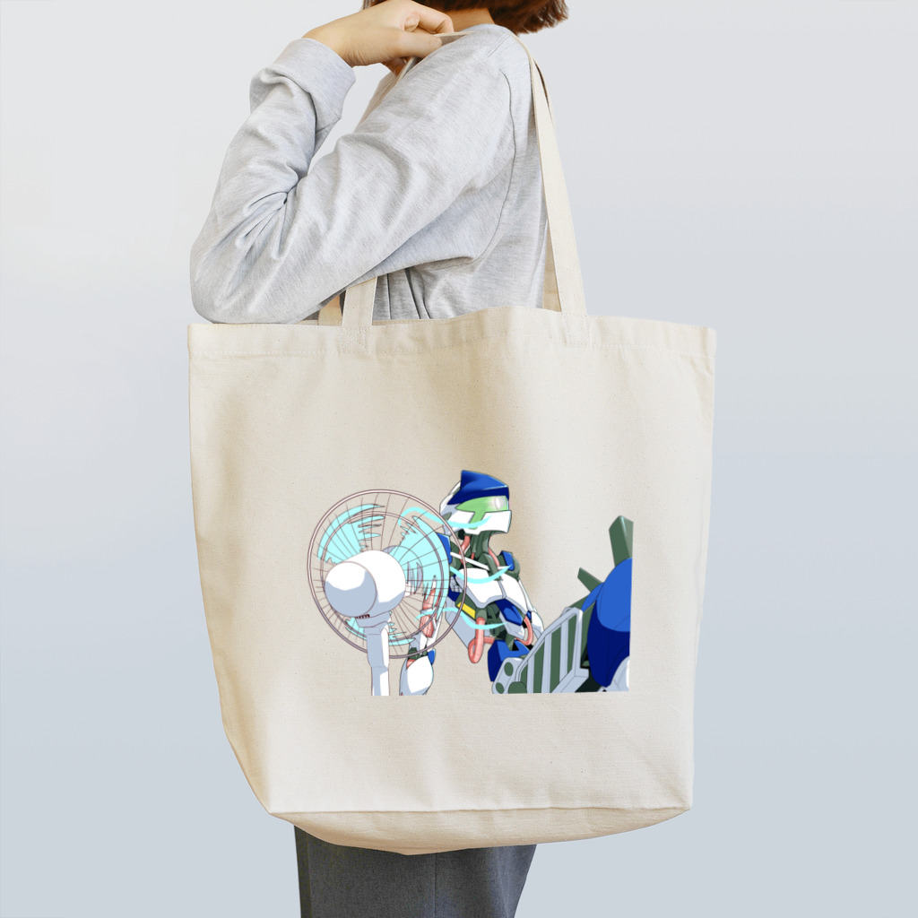 ザンゲキタイセーの冷却中 Tote Bag