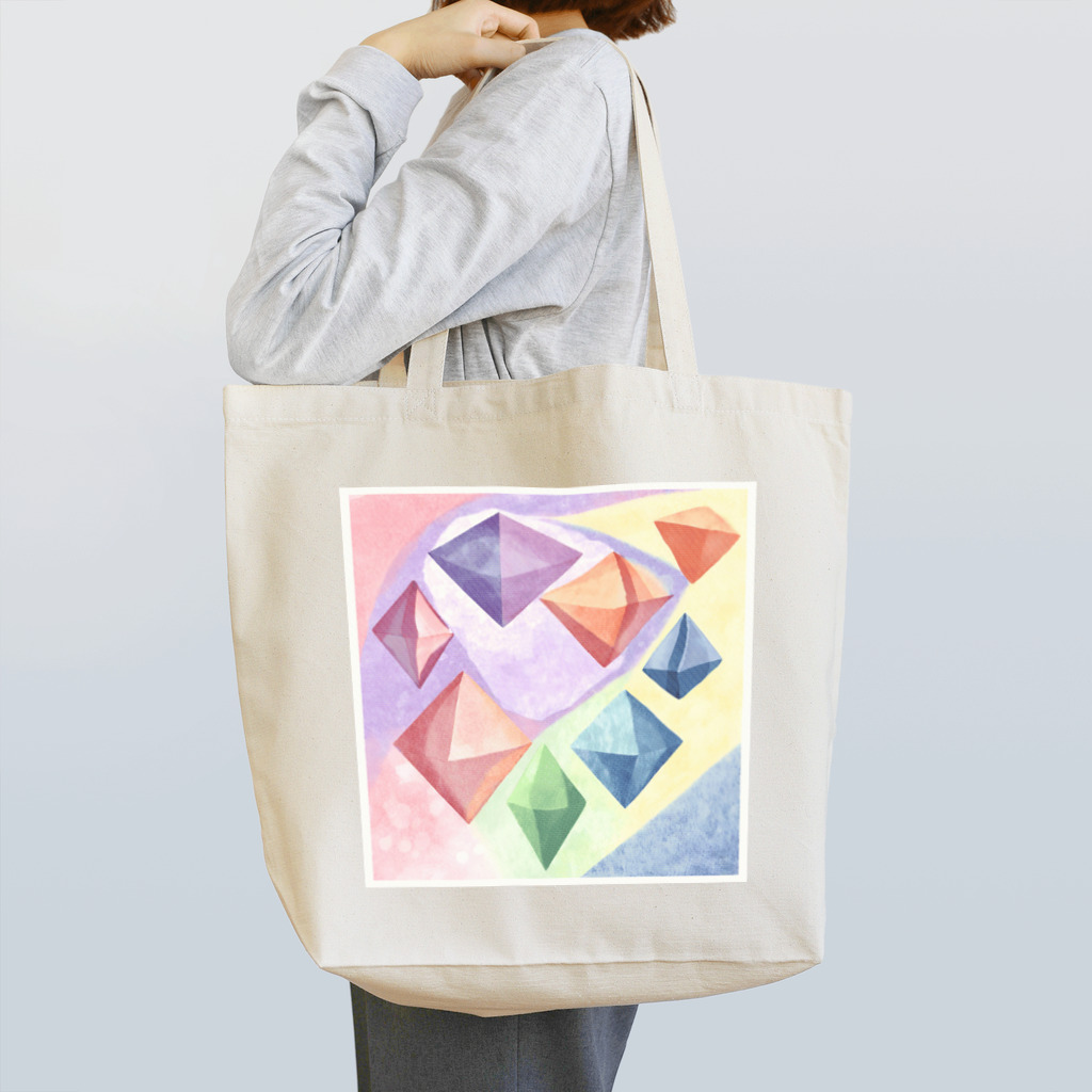 Thanks And You. STUDIOの統合　-オクタヒドロン（正八面体）- Tote Bag