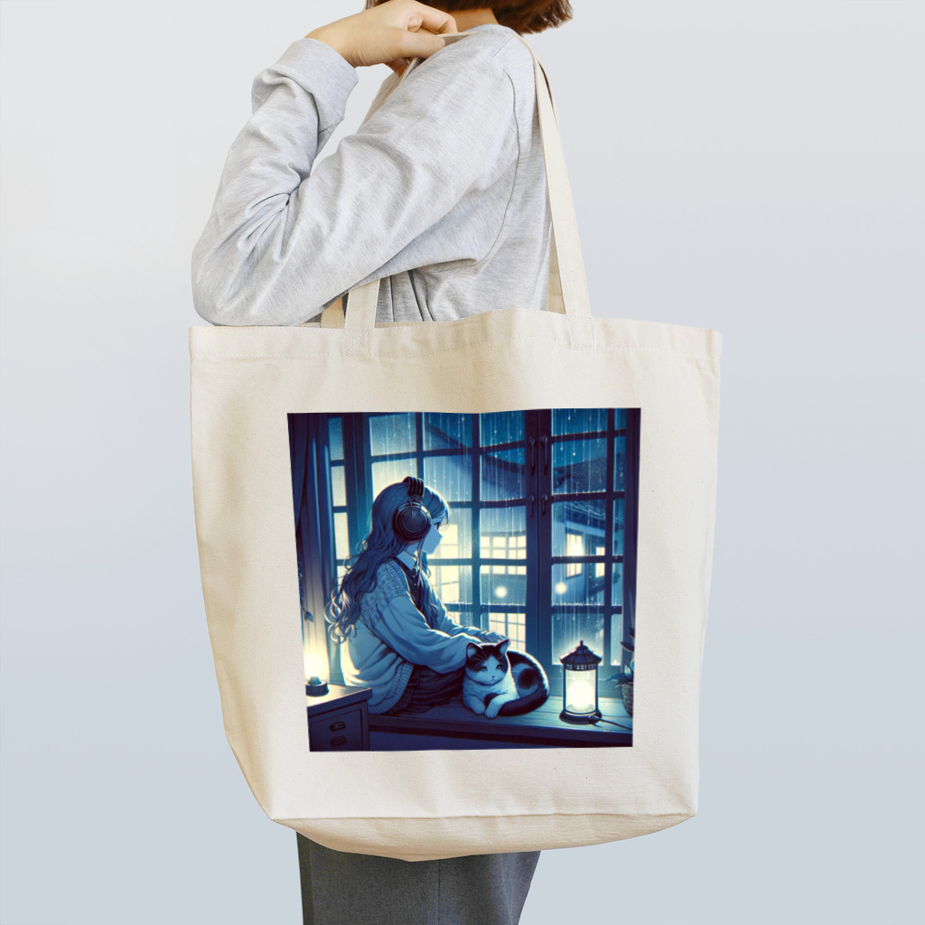 zengoの雨になったね Tote Bag