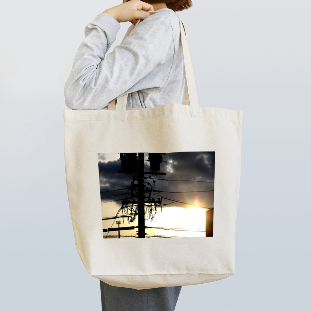 めんぼうのsunset Tote Bag