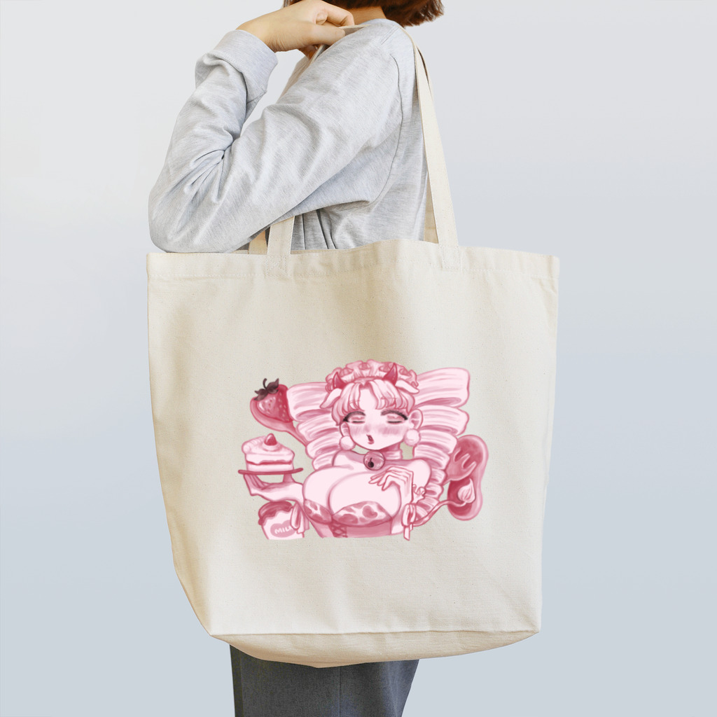 白玉フルーツポンチのMoo❤️Moo❤️Cow Tote Bag