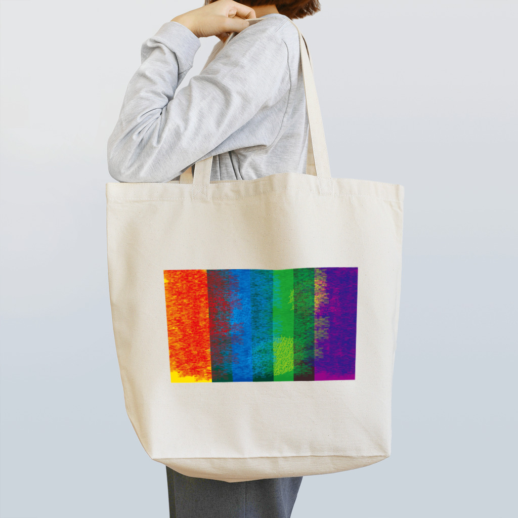 MonoKuro DesignのNo.442 Colorful（カラフル） Tote Bag