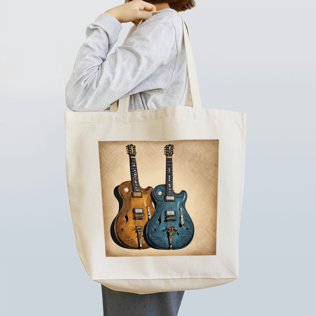 はちみつあめのヴィンテージギター Tote Bag