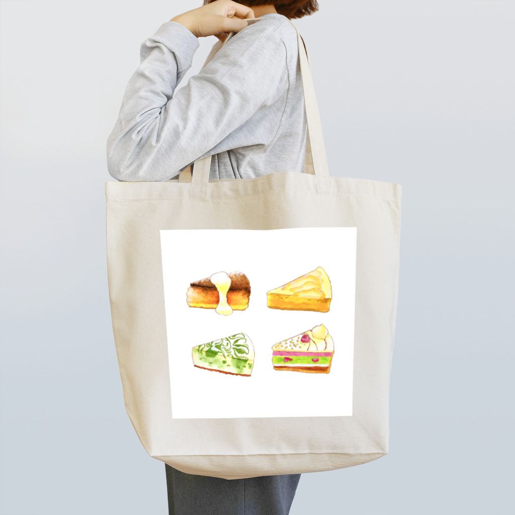 Galaのケーキ四種類 Tote Bag