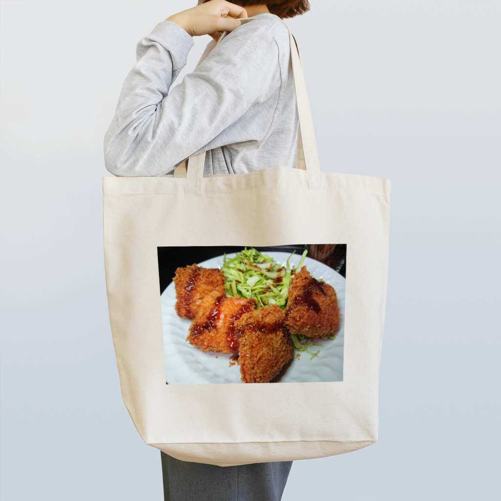 numeron's shopの肉、カツ、おいしいやつ Tote Bag