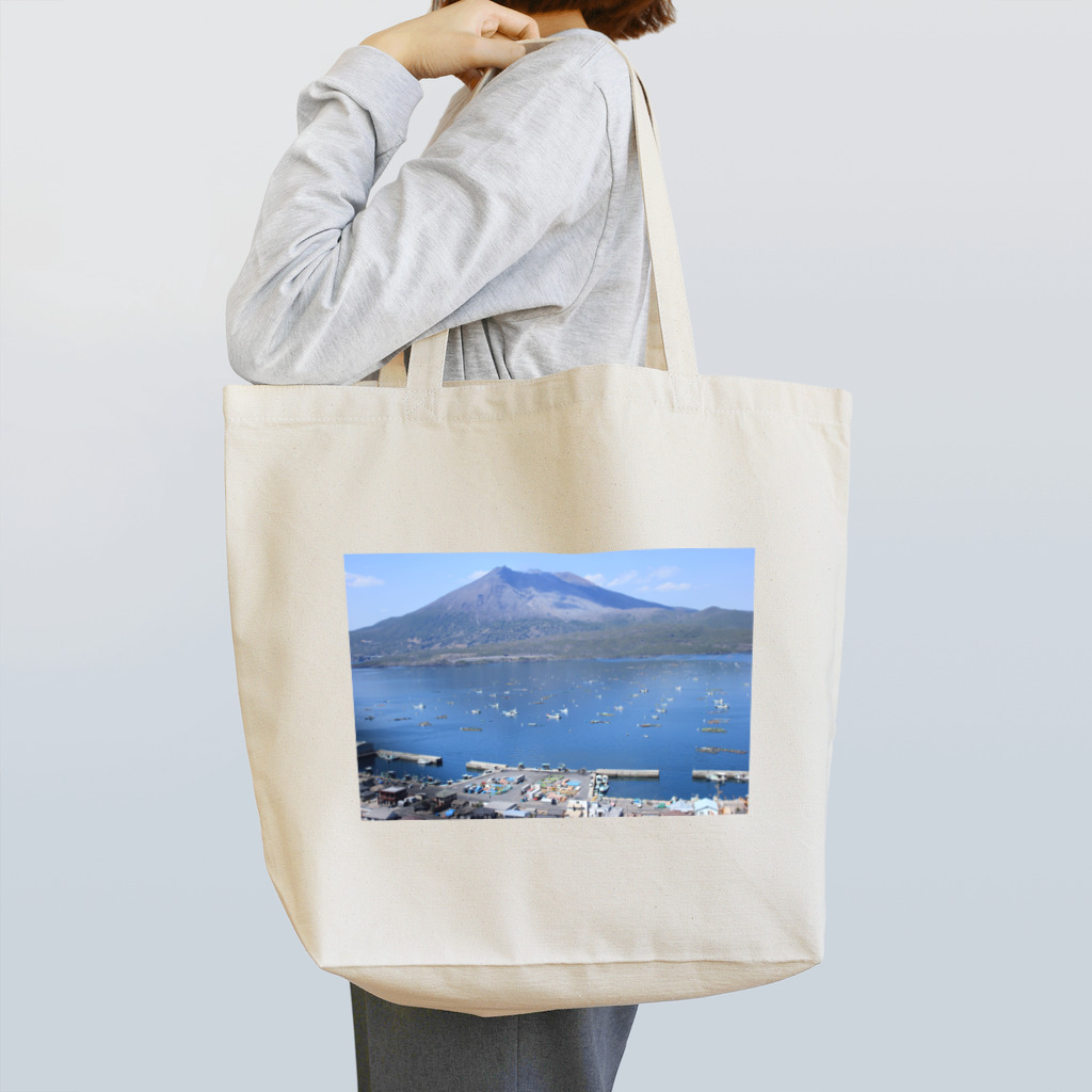 Barika7519の鹿児島　桜島風景 Tote Bag