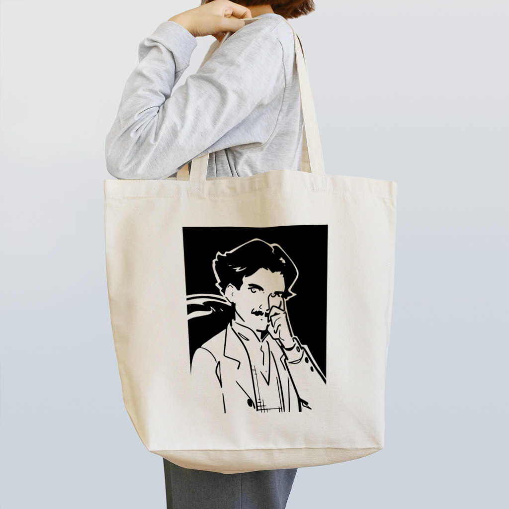 山形屋米店のニコラ・テスラ（Nikola Tesla） Tote Bag