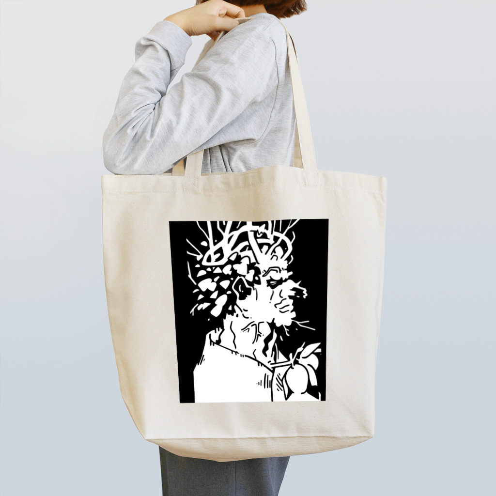 山形屋米店の冬_アルチンボルド四季 Tote Bag