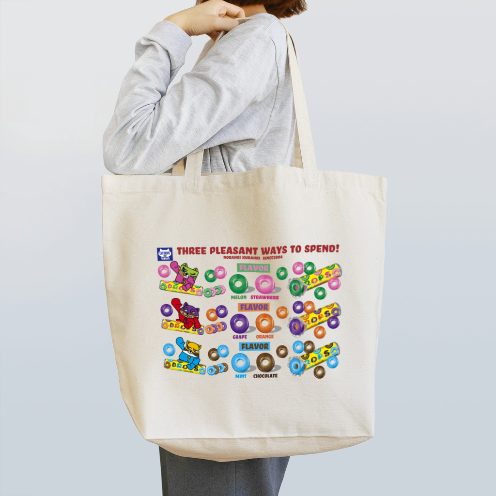 NK gallery☆ノラリクラリのNK_3cats★ ドロップ01★ Tote Bag